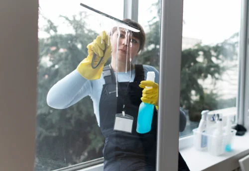 Nettoyage de vitres intérieures et extérieures à Brebotte